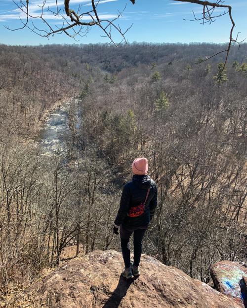 View from High Rocks Trail