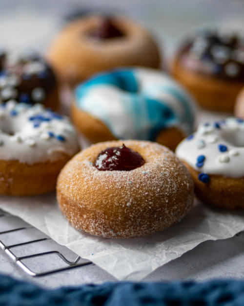 Donna's Delicious Dozen Hanukkah Donuts