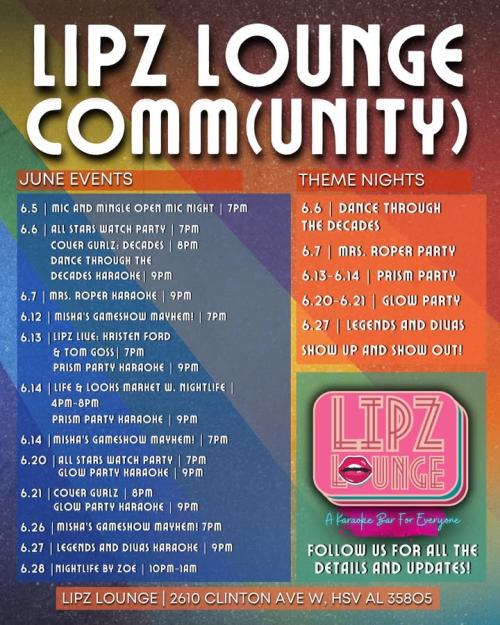 Lipz Lounge Pride Month