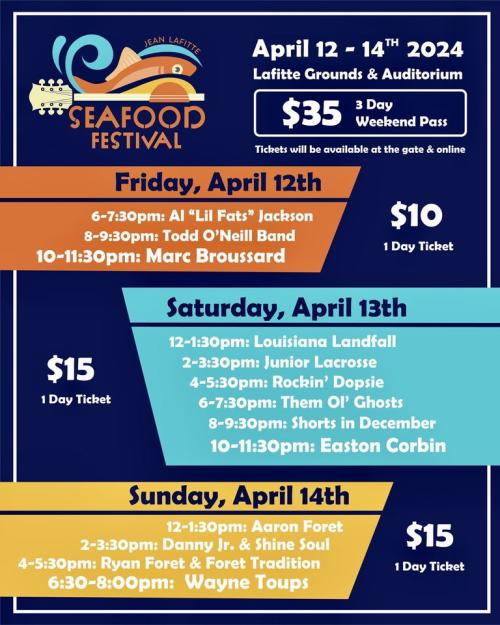 2024 Lafitte Seafood Fest 2