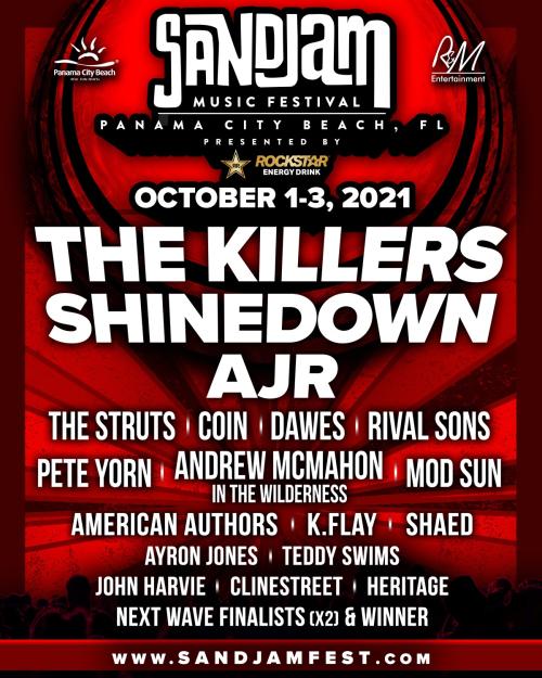 Sandjam fest 2021 lineup