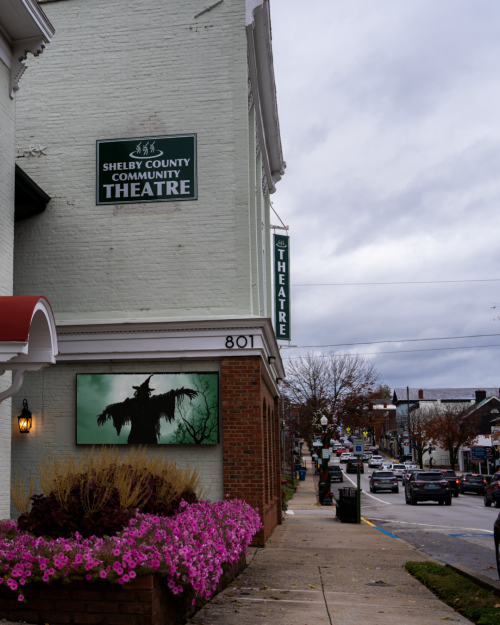Scarecrow at Shelby County theatre