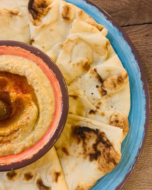 Port of Peri Peri hummus and pita