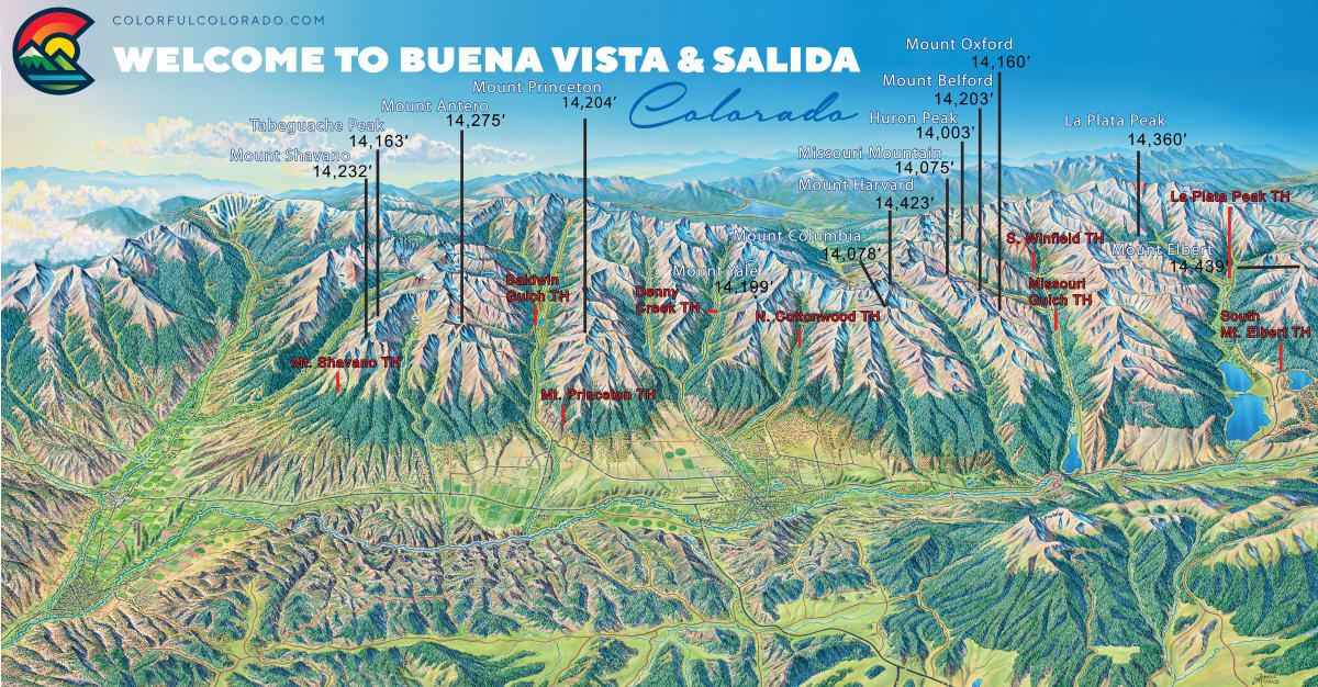 buena-vista-salida-colorado-14ers map