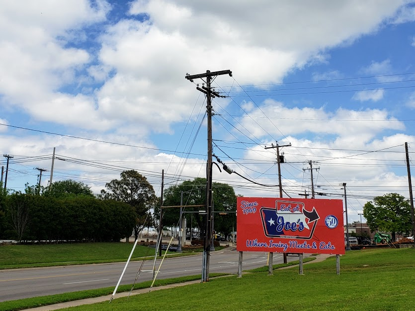 Heritage District- Eat at Joes Billboard Art