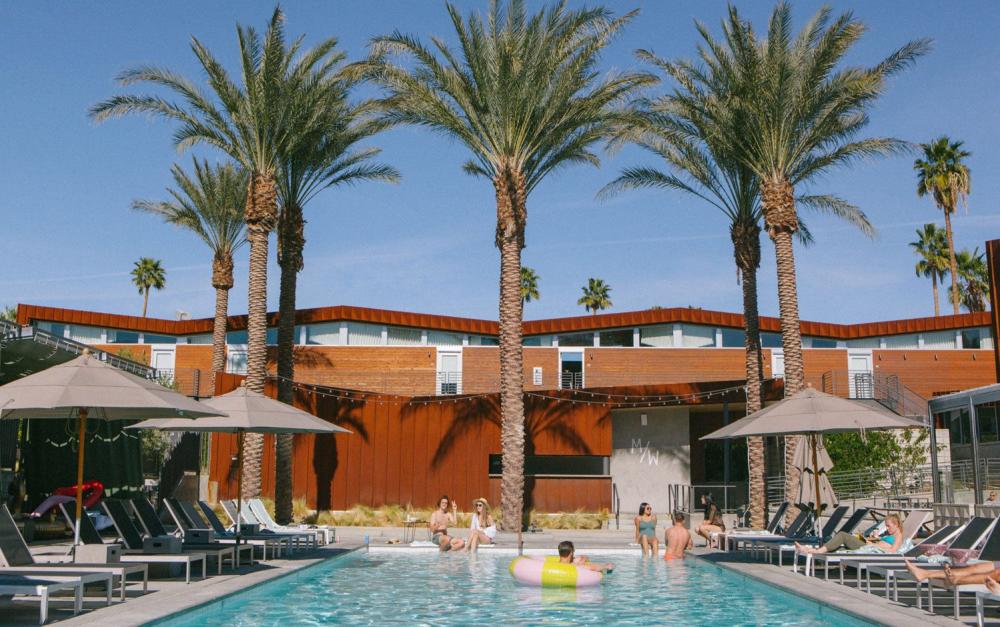 arrive palm springs pool