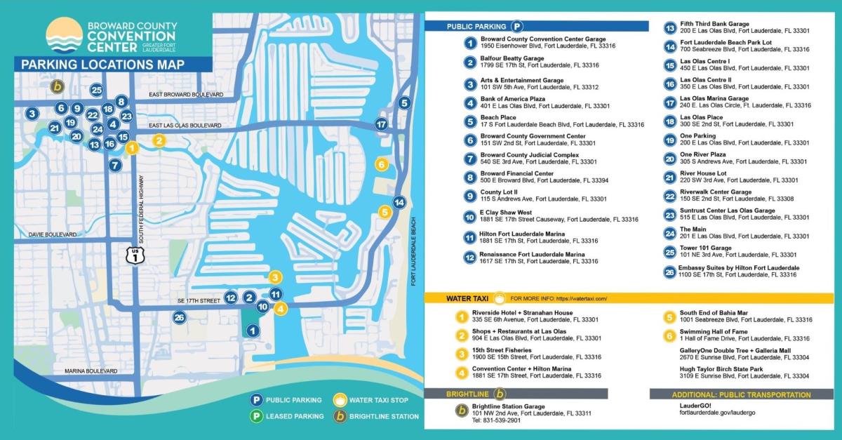 Fort Lauderdale Parking Map JPG
