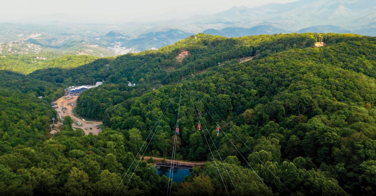 Ober Mountain Cloud Catcher zipline