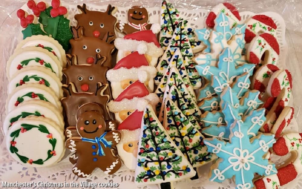 Manchester's christmas in the village hoilday cookies