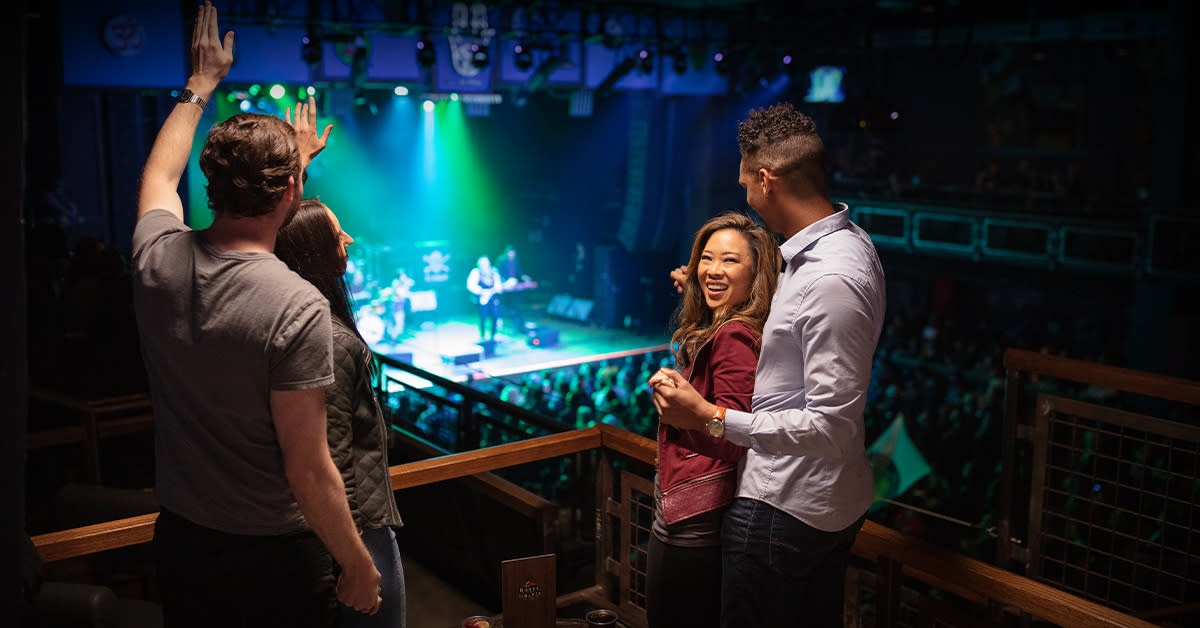 House of Blues Anaheim VIP Concert Area