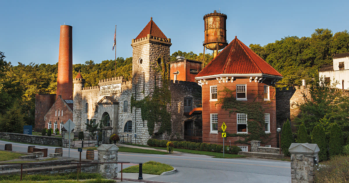 Exterior photo of Castle & Key Distillery in Frankfort, KY.