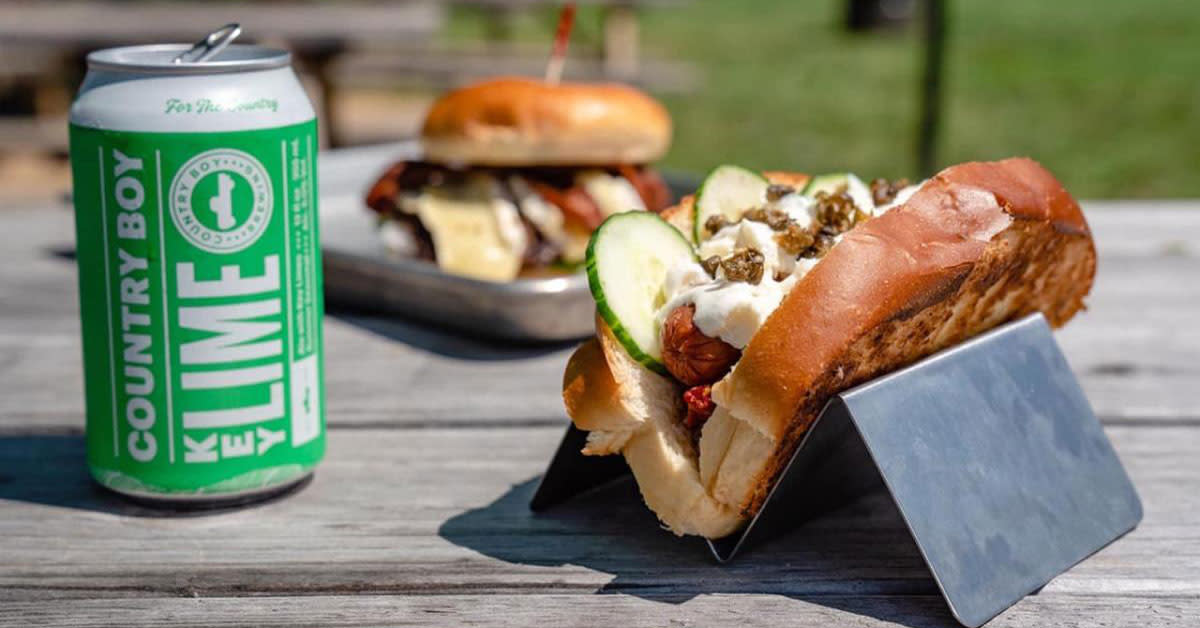 A meal at Boonedogs in Lexington, KY