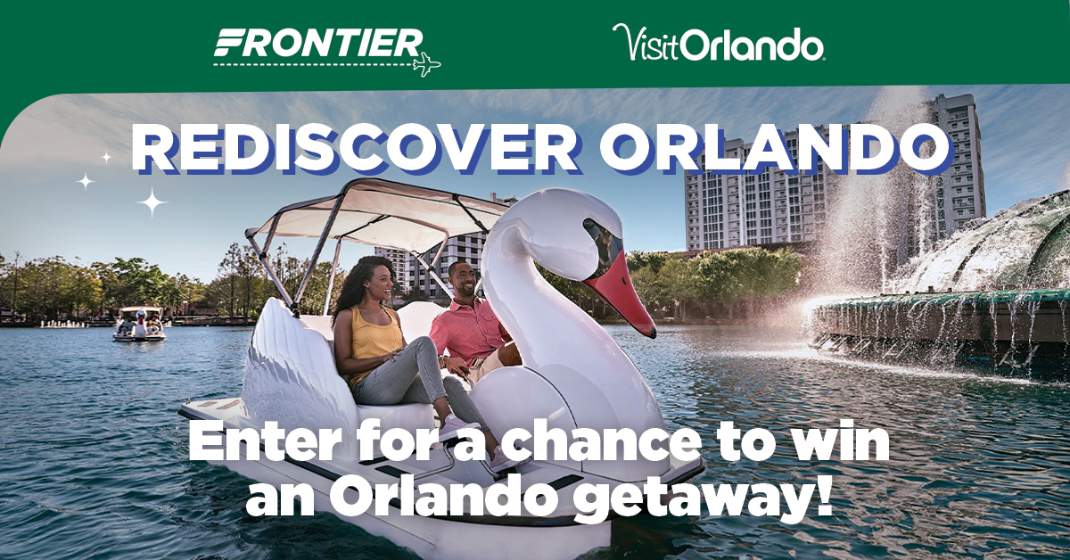 Rediscover Orlando Campaign - Frontier Airlines 2022