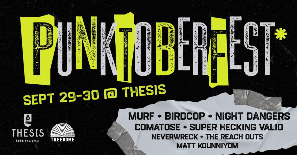 Thesis Punktoberfest flyer