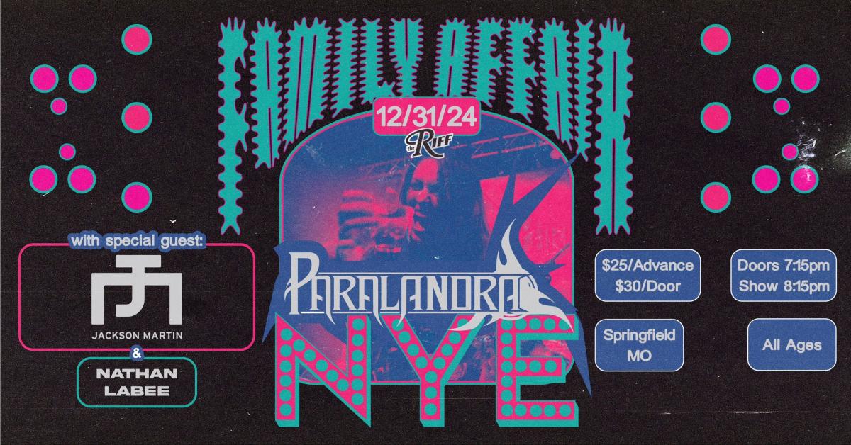 The Riff New Year's Eve
