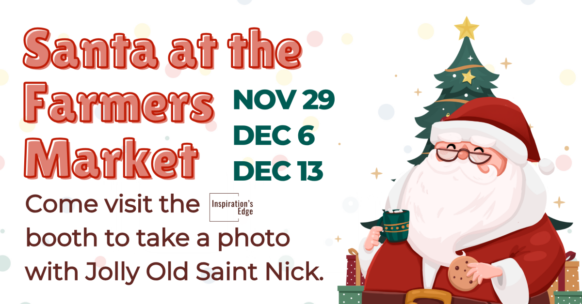 Inspiration's Edge Santa Photo Op 29 Palms Farmers Market Nov Dec 2025