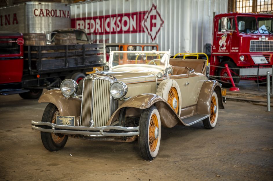 Antique car at the NC Transportation Museum