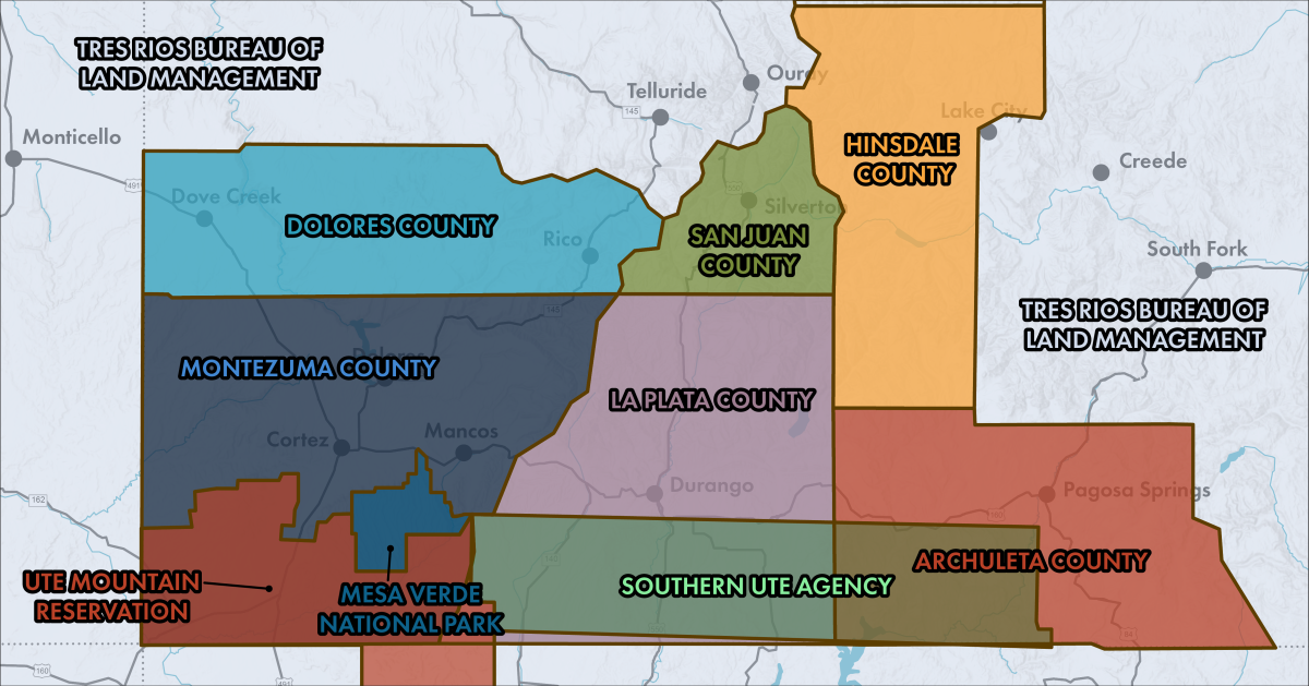 Areas for Fire Restrictions and Closures Around Durango, CO