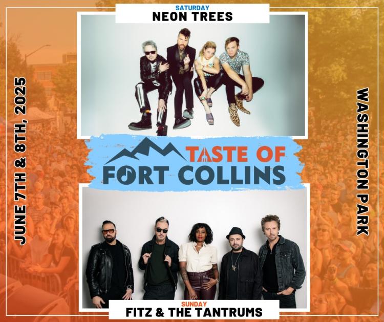 Taste of Fort Collins headliners 2025