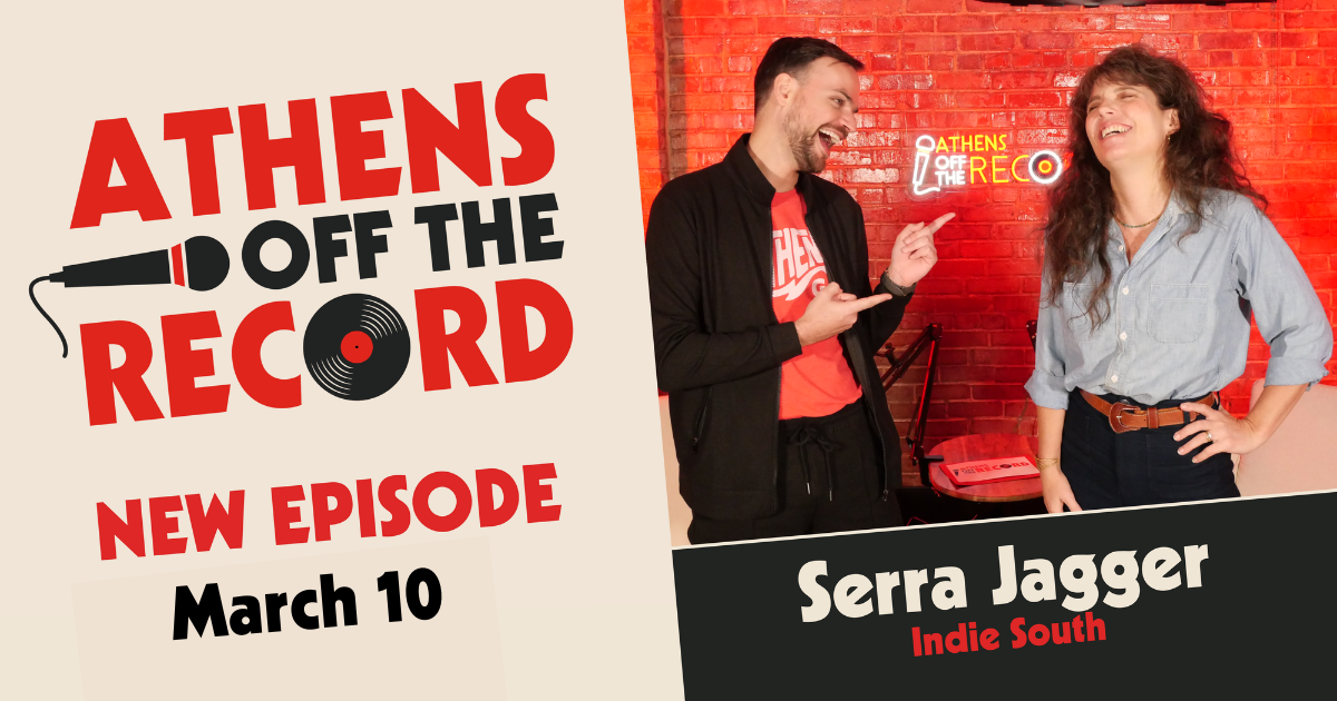 Cameron Jay Harrelson poses with Serra Jagger of Indie South.