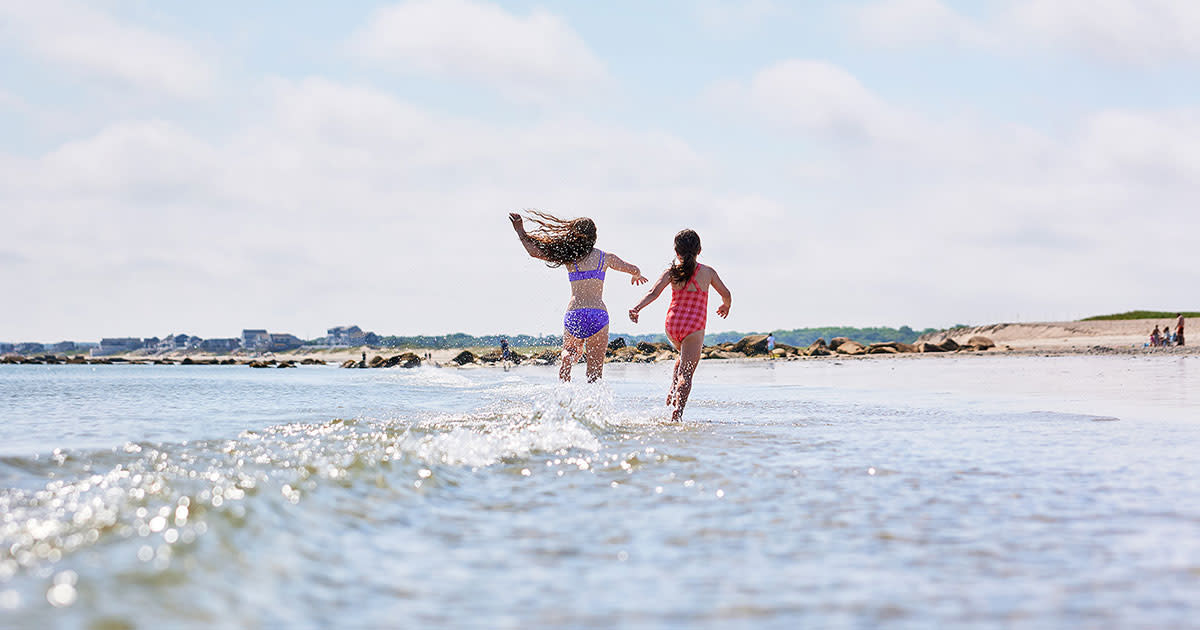 Girls on the beach