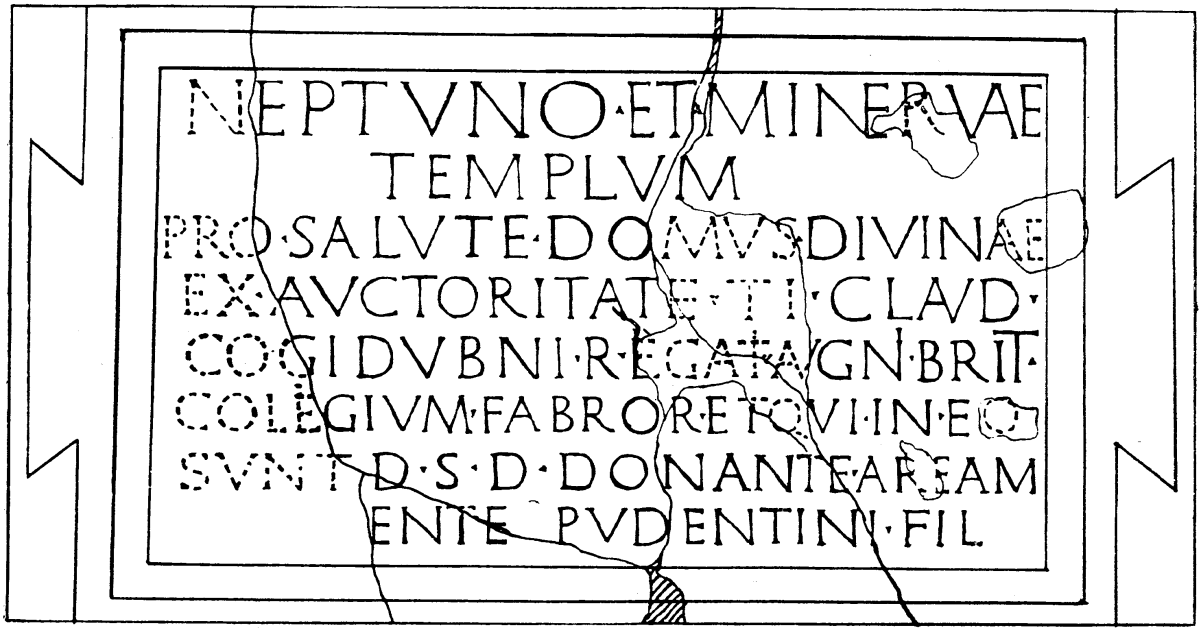 Roman Tablet outside Assembly Rooms transcription