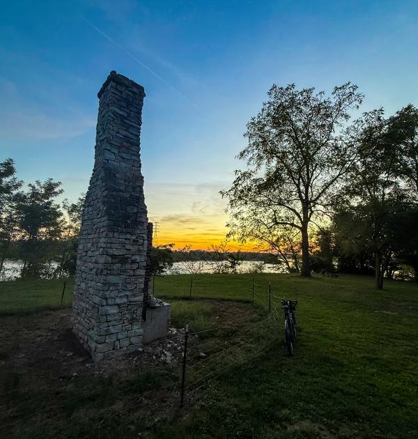 Denise Greer - George Rogers Clark Cabin Remains