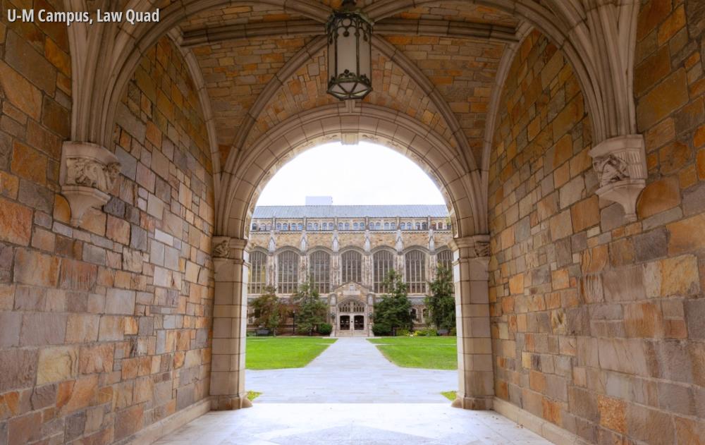 UM Campus law quad