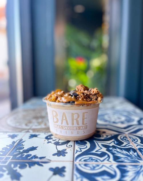 chai bowl at Bare Blends
