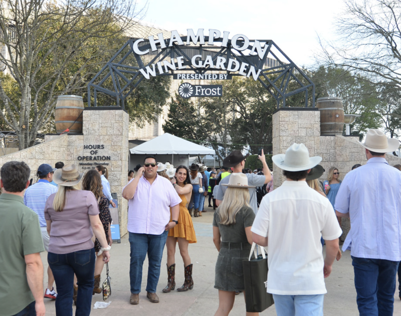 Champion Wine Garden - Houston Rodeo