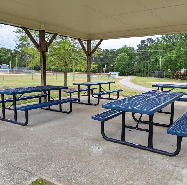 Benson Municipal Park picnic shelter