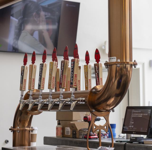 Hatchet Brewing Taps