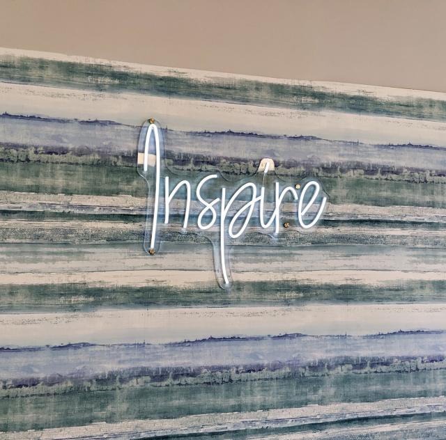 Inspire Nutrition sign