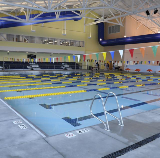 Indoor Pool at the Smithfield Recreation and Aquatic Center