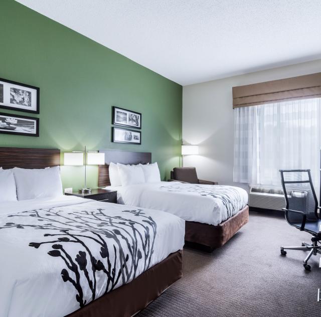 Sleep Inn Smithfield Double Room