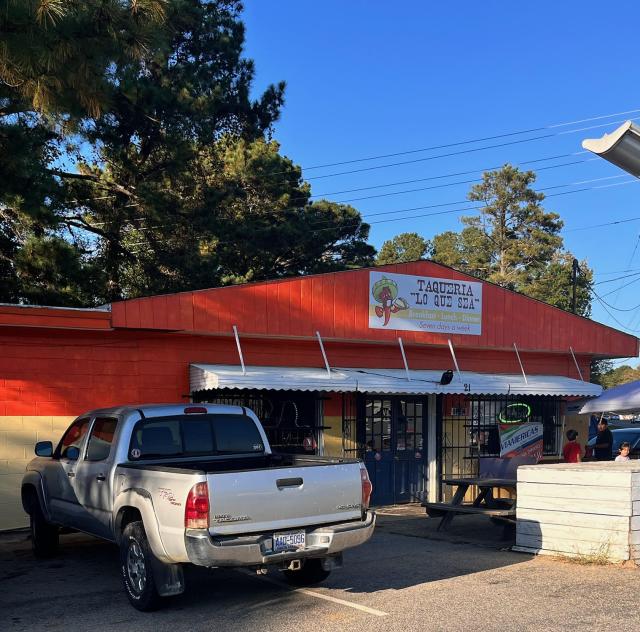 Exterior of Taqueria