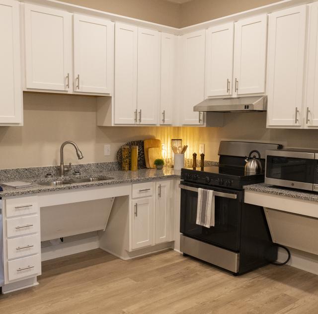 The Crossings model Kitchen
