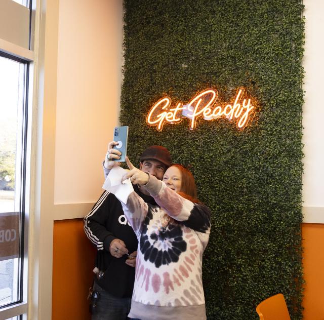 The Peach Cobbler Factory Ribbon Cutting