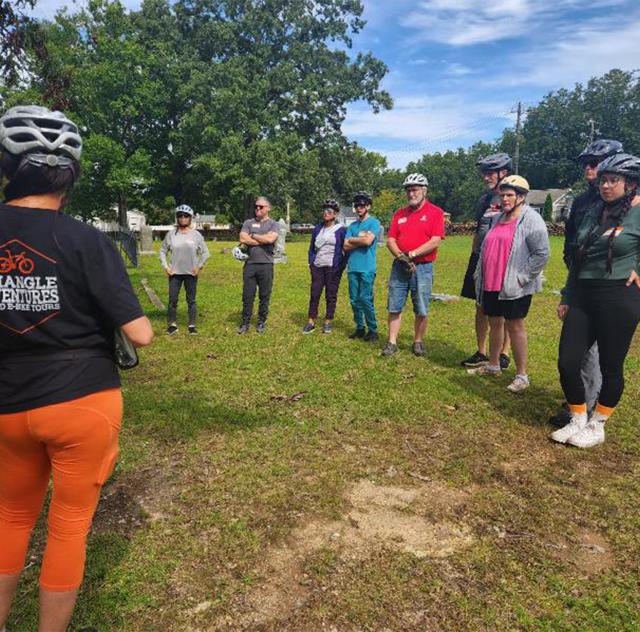 Triangle Adventure Clayton History Tour Stop