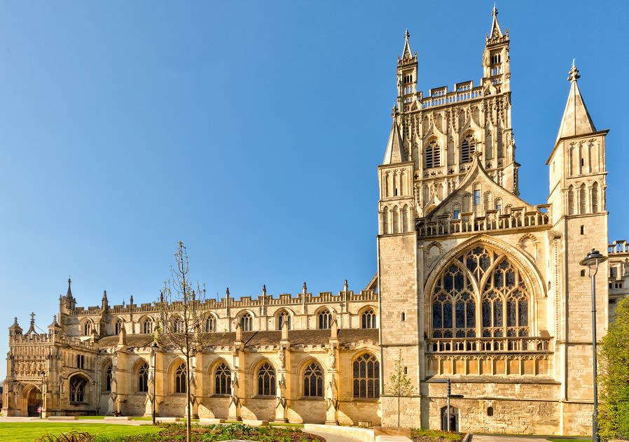 Spectacular views from Gloucester Cathedral