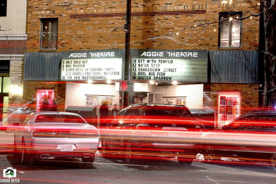Outside of the Aggie Theatre
