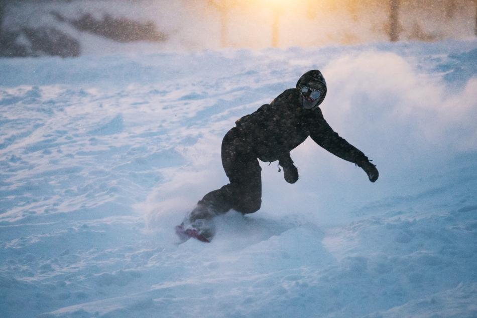 Shredding fresh U.P. powder