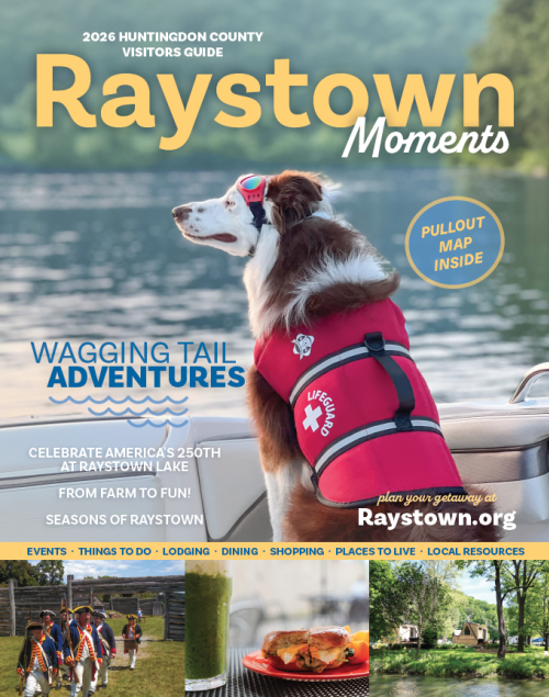 2026 Raystown Moments Visitors Guide Cover