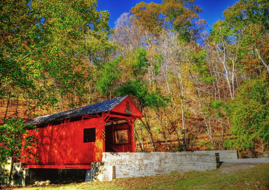 Mingo Creek County Park - Henry Bridge