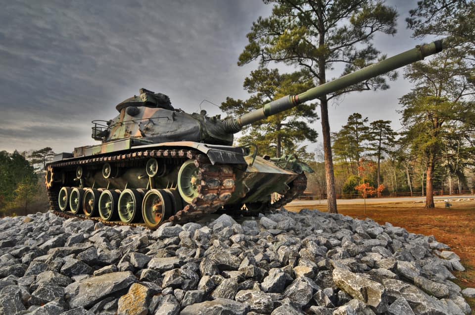 tank on patriot trail