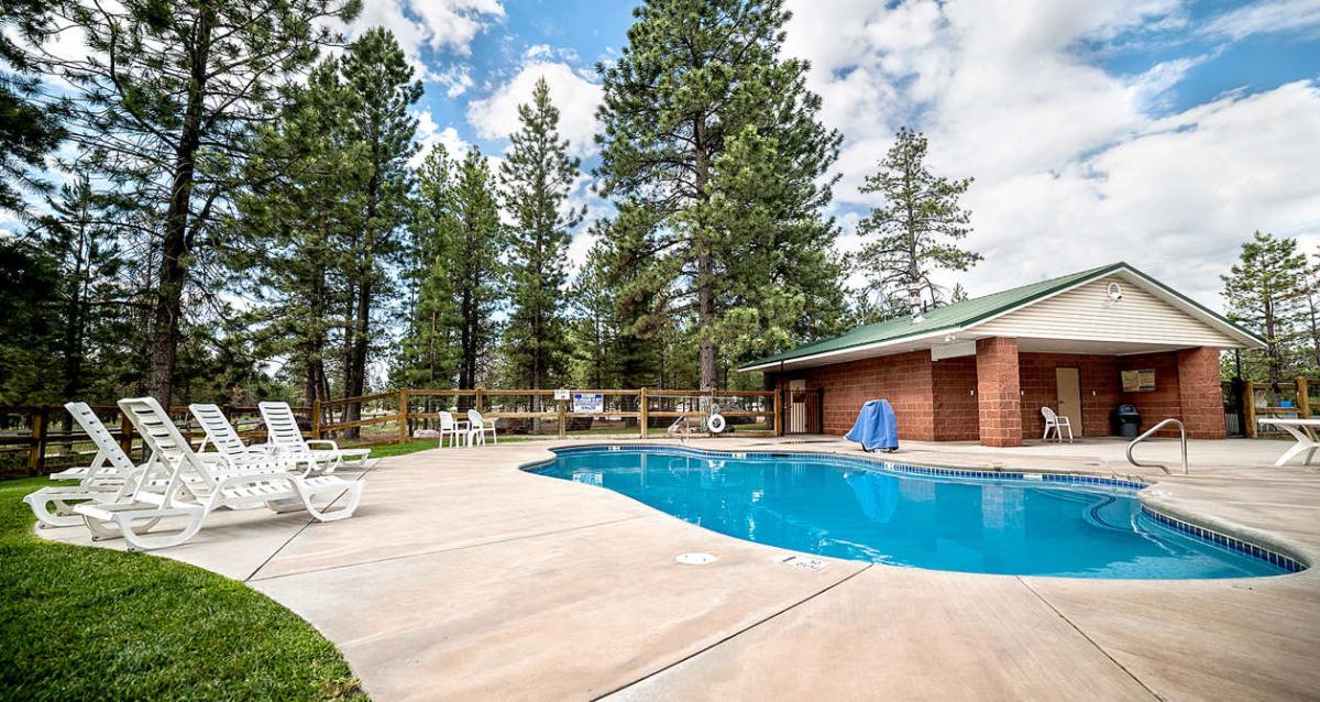 Pool at Ruby's RV Park & Campground near Bryce Canyon National Park