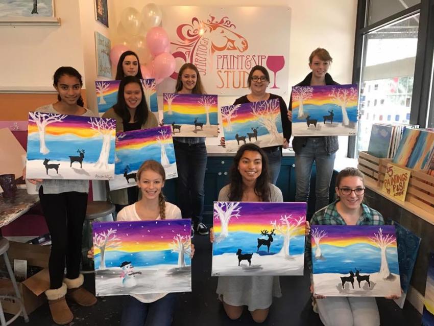 Saratoga Paint & Sip