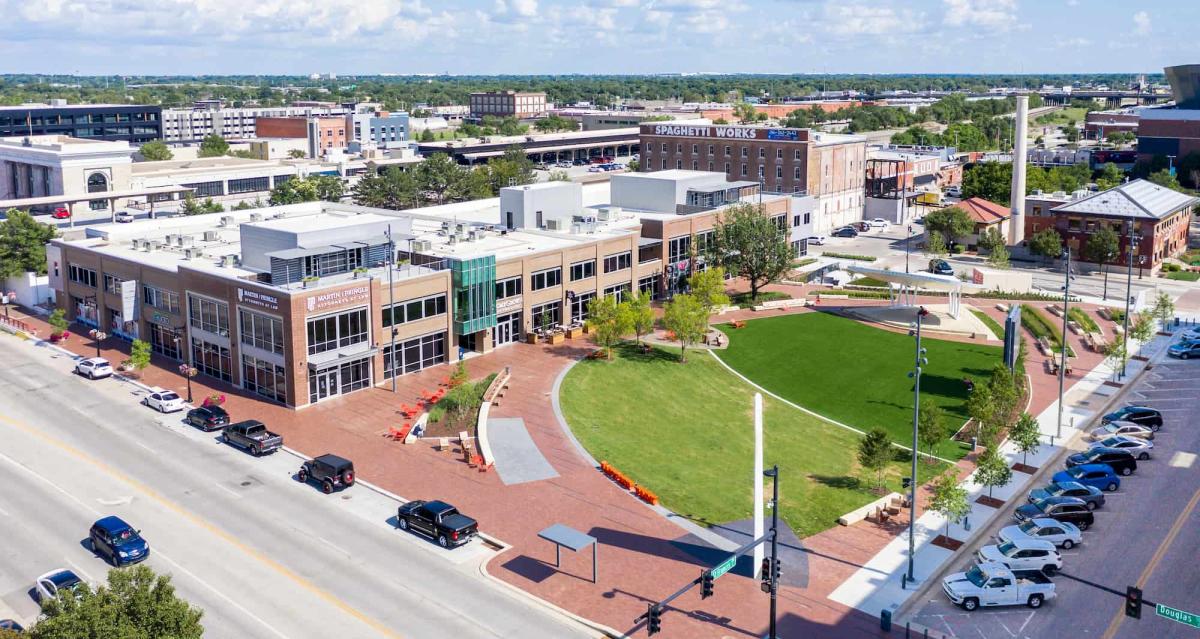Naftzger Park Aerial View