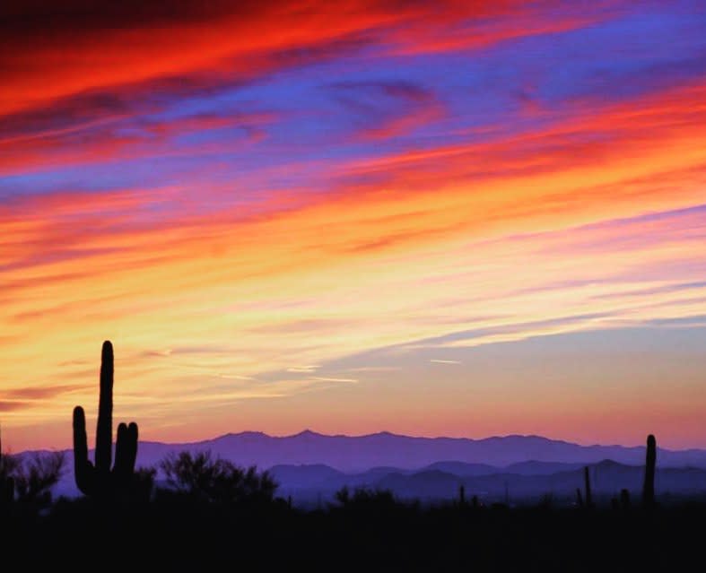 Sunset - Spring Fun in the Valley of the Sun
