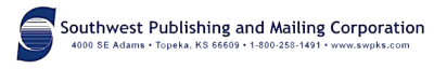 Southwest Publishing and Mailing Corporation Logo | Topeka, KS